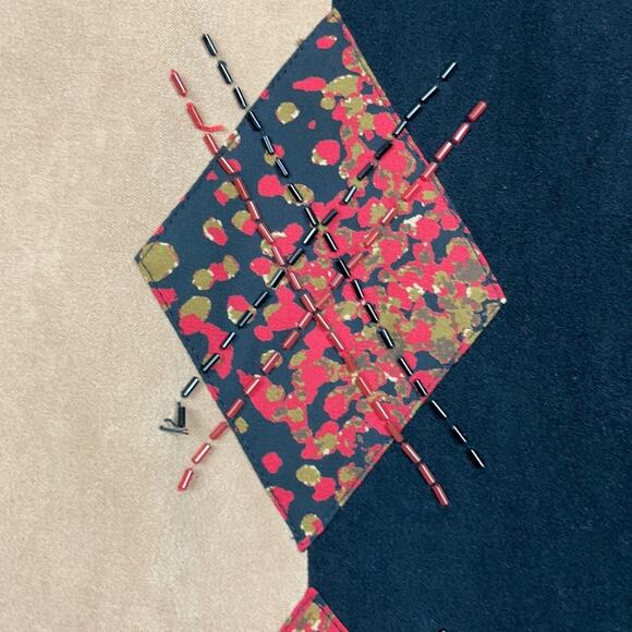 Koos of Course! | Vintage Black & Tan Suede Button Down Shirt Shacket - Picture 11 of 13